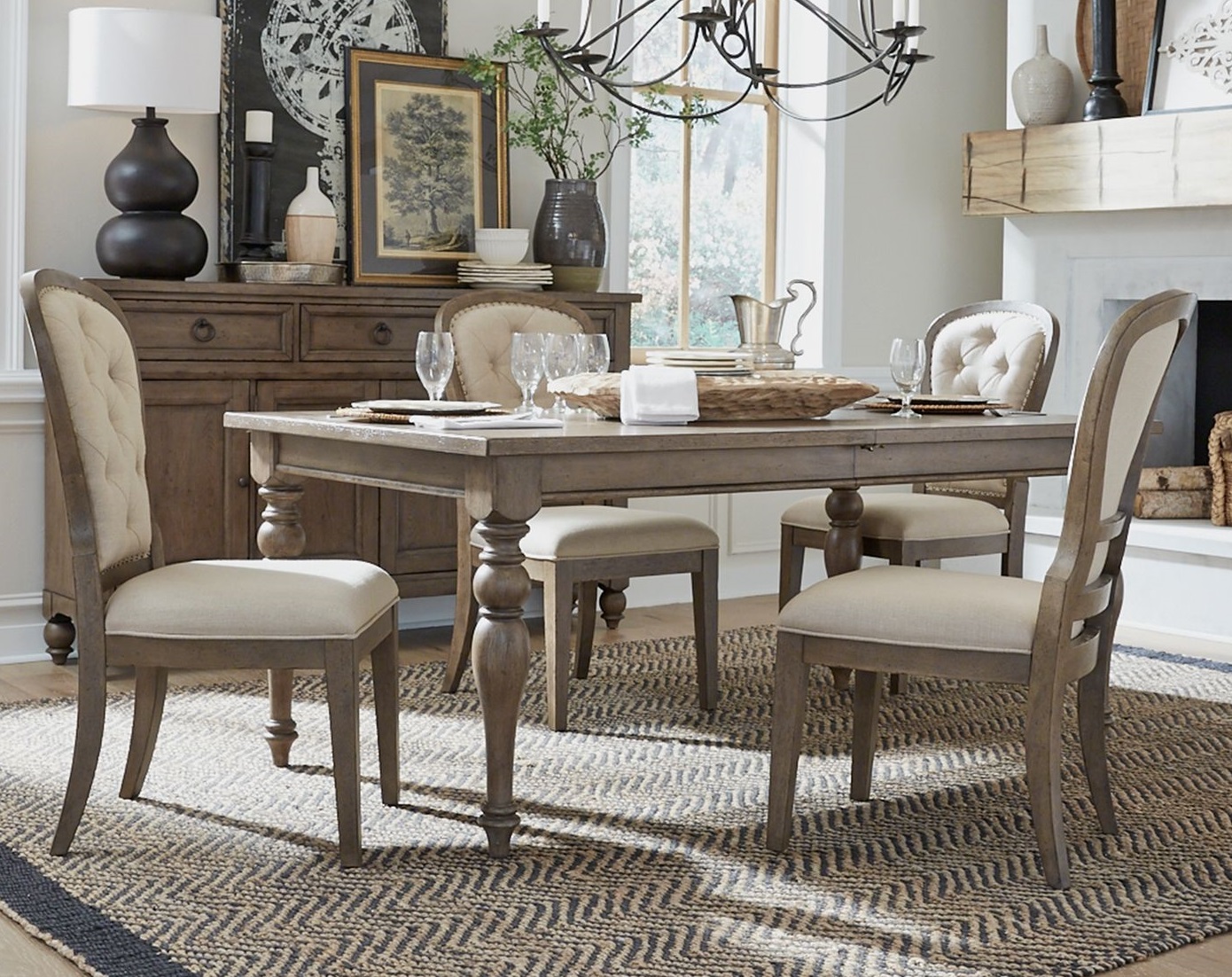 LBRT-615-LEG-5pc DSet-w-Tufted-Chair.jpg